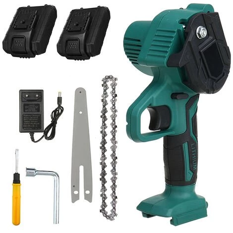 MANTA Elektrische Mini-Kettensägen Akku Kettensäge Motorkettensäge Motorsäge Mini Einhandsäge Mit 2 Akkus 7 MANTA Elektrische Mini-Kettensägen Akku Kettensäge Motorkettensäge Motorsäge Mini Einhandsäge Mit 2 Akkus – Bild 5