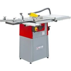 TISCHKREISSÄGE FORMATSÄGE INKL TISCHVERBREITERUNG + SCHIEBETISCH HOLZMANN TS200