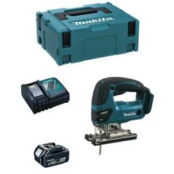 Pendelhubstichsäge MAKITA DJV180RTJ1 (1 X 5,0 Ah + DC18RC + MAKPAC 2)