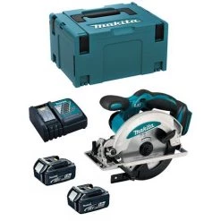 Handkreissäge MAKITA DSS610RTJ (2 X 5,0 Ah + DC18RC + MAKPAC 3)
