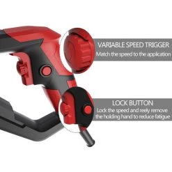 METERK 850W 0-2800SPM Säbelsäge Mit Rutschfestem Drehgriff Variable Geschwindigkeit Mit Sägeblättern -Elektrosägen Verkäufe 2022 40597758 4