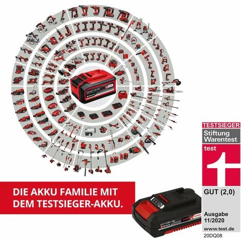 Einhell TE-CS 18/190 Li BL - Solo Akku-Handkreissäge Griffbügel Hochwertige LED Hartmetall-Sägeblatt 4 Einhell TE-CS 18/190 Li BL - Solo Akku-Handkreissäge Griffbügel Hochwertige LED Hartmetall-Sägeblatt – Bild 2