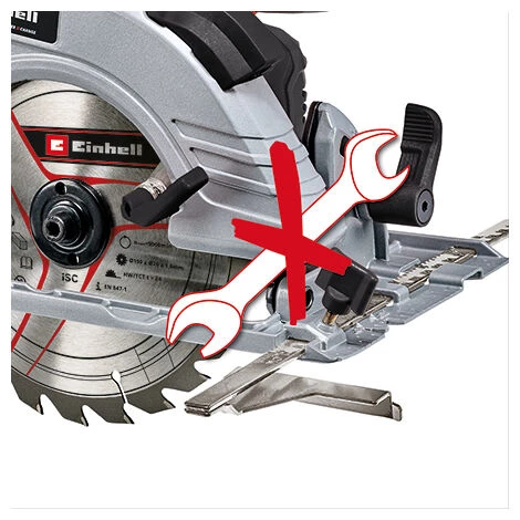 Einhell TE-CS 18/190 Li BL - Solo Akku-Handkreissäge Griffbügel Hochwertige LED Hartmetall-Sägeblatt 5 Einhell TE-CS 18/190 Li BL - Solo Akku-Handkreissäge Griffbügel Hochwertige LED Hartmetall-Sägeblatt – Bild 3