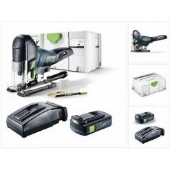 Festool PSC 420 Li EB Li-Basic Akku Pendelstichsäge CARVEX 18V ( 574713 ) 120mm Brushless Im Systainer + 1x 3,1Ah Akku + Ladegerät -Elektrosägen Verkäufe 2022 40990058 5