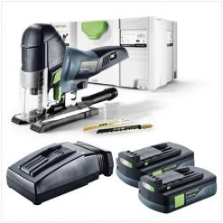 Festool PSC 420 Li EB Basic Akku Pendelstichsäge CARVEX 18V ( 574713 ) 120mm Brushless Im Systainer + 2x 3,1Ah Akku + Ladegerät -Elektrosägen Verkäufe 2022 40990060 4