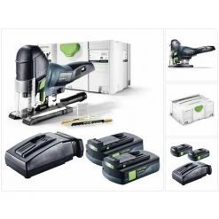 Festool PSC 420 Li EB Basic Akku Pendelstichsäge CARVEX 18V ( 574713 ) 120mm Brushless Im Systainer + 2x 3,1Ah Akku + Ladegerät -Elektrosägen Verkäufe 2022 40990060 5