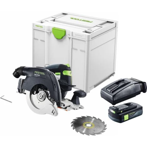 Festool HKC 55 EB-Basic Akku Handkreissäge 18 V 160 Mm Brushless ( 576163 ) + 1x Akku 3,1 Ah + Ladegerät + Systainer 4 Festool HKC 55 EB-Basic Akku Handkreissäge 18 V 160 Mm Brushless ( 576163 ) + 1x Akku 3,1 Ah + Ladegerät + Systainer – Bild 2