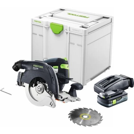 Festool HKC 55 EB-Basic Akku Handkreissäge 18 V 160 Mm Brushless ( 576163 ) + 1x Akku 4,0 Ah + Ladegerät + Systainer 4 Festool HKC 55 EB-Basic Akku Handkreissäge 18 V 160 Mm Brushless ( 576163 ) + 1x Akku 4,0 Ah + Ladegerät + Systainer – Bild 2