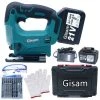 GISAM Stichsägen 21 V Li-Ionen-Stichsäge + 2 Batterien Ladegerät, Koffer Und Zubehör -Elektrosägen Verkäufe 2022 41440984 1