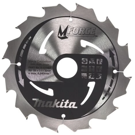 Makita HS 7611 J Handkreissäge 1600W 190 X 30mm + Hartmetallsägeblatt + Makpac 3 Makita HS 7611 J Handkreissäge 1600W 190 X 30mm + Hartmetallsägeblatt + Makpac