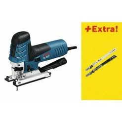 Bosch Stichsäge GST 160 CE, Mit 31 Stichsägeblätter, L-BOXX, 0601517004