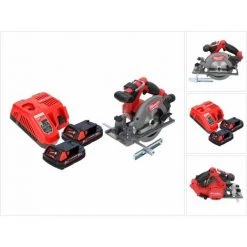 .MILWAUKEE. Milwaukee M18 CCS55-202FC Akku Handkreissäge 18 V 165 Mm + 2x Akku 2,0 Ah + Ladegerät