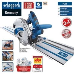 Scheppach Tauchsäge Mit Führungsschiene 1200W Handkreissäge Tauchkreissäge PL55 8 Scheppach Tauchsäge Mit Führungsschiene 1200W Handkreissäge Tauchkreissäge PL55 -Elektrosägen Verkäufe 2022 43857756 2