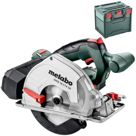 Metabo Akku Metall Handkreissäge MKS 18 LTX 58 18V Solo Sägeblatt 40Z MetaBOX 3 Metabo Akku Metall Handkreissäge MKS 18 LTX 58 18V Solo Sägeblatt 40Z MetaBOX