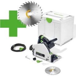 FESTOOL Tauchsäge TS 55 F Master Edition 2021 577035 Inkl. 2 Kreissägeblätter