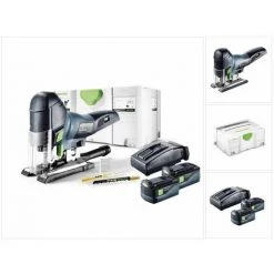 Festool PSC 420 Li EB-Plus Akku Pendelstichsäge CARVEX 18V ( 574713 ) 120mm Brushless Im Systainer + 2x 5,2Ah Akku + Ladegerät
