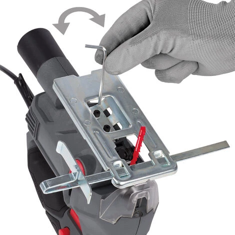 VARO Powerplus Stichsäge 710 Watt Säge Pendelhubstichsäge 2800 U/min T-Schaft 7 VARO Powerplus Stichsäge 710 Watt Säge Pendelhubstichsäge 2800 U/min T-Schaft – Bild 5