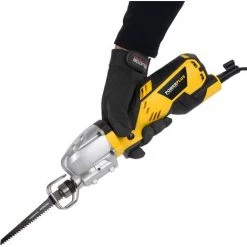 VARO Powerplus Säbelsäge 600 Watt Holzsäge Schnabelsäge Inkl. Schneidblatt Im Koffer -Elektrosägen Verkäufe 2022 44001025 4