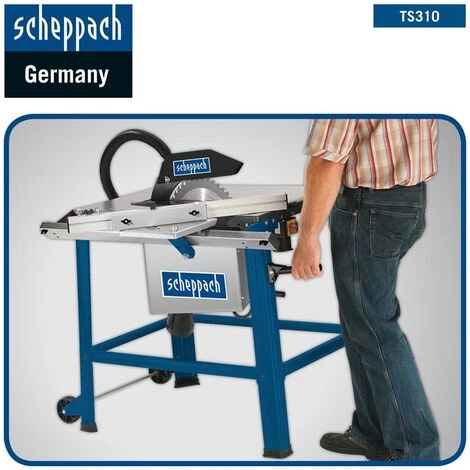 Scheppach Tischkreissäge TS310 2200W, 230V, Sägeblatt- Ø315mm, Schnitthöhe 83mm 4 Scheppach Tischkreissäge TS310 2200W, 230V, Sägeblatt- Ø315mm, Schnitthöhe 83mm – Bild 2