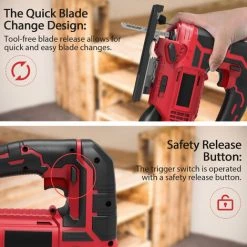 Meterk 20V Akku-Stichsägen-Set EU -Elektrosägen Verkäufe 2022 44932628 4