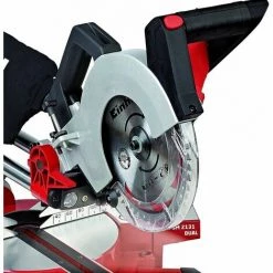 Einhell Zug Kapp Gehrungssäge TE-SM 2131 Dual 1600 W Softstart Schwenkbarer Sägekop, Laser LED-Licht -Elektrosägen Verkäufe 2022 45970830 5