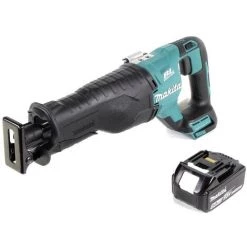 Makita DJR 187 T1 Akku Reciprosäge 18 V Brushless Säbelsäge + 1x 5,0 Ah Akku - Ohne Ladegerät