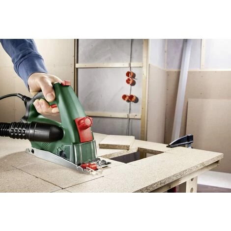 Bosch Mini-Handkreissäge PKS 16 (400 Watt, 3 Sägeblätter, Schnitttiefenbereich Bei 90°: 16 Mm) 5 Bosch Mini-Handkreissäge PKS 16 (400 Watt, 3 Sägeblätter, Schnitttiefenbereich Bei 90°: 16 Mm) – Bild 3