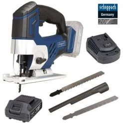 AKKU-STICHSÄGE MIT AKKU 20V 2.0AH SCHEPPACH CJS254-20ProS