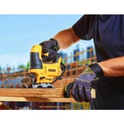 DEWALT DWE349-QS Pendelhub-Stichsäge 650W, Bügelstichsäge, Stichsäge Für Holz, Alu, Stahl -Elektrosägen Verkäufe 2022 47954384 5