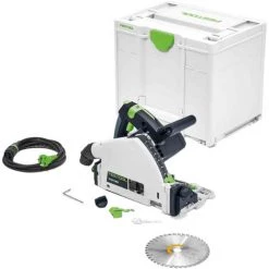 Festool Tauchsäge TS 55 FEBQ-Plus 576703 Kreissäge Im Systainer Handkreissäge