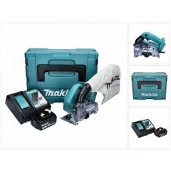 Makita DCC 500 RG1J Akku Diamantschneider 18 V 125 Mm Brushless + 1x Akku 6,0 Ah + Ladegerät + Makpac