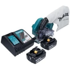 Makita DCC 500 RG Akku Diamantschneider 18 V 125 Mm Brushless + 2x Akku 6,0 Ah + Ladegerät -Elektrosägen Verkäufe 2022 48887323 2