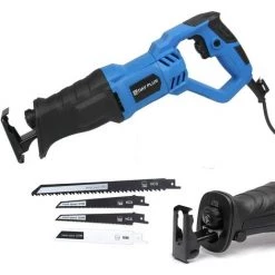 DAY PLUS Professional Säbelsäge Mit 4 Sägeblättern, 750W Elektrische Säge Für Holz & Metall & Aluminium, Max. 115 Mm Schnitttiefe -Elektrosägen Verkäufe 2022 49562368 5