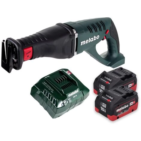 Metabo ASE 18 LTX Akku Säbelsäge 18 V + 2x Akku 10,0 Ah + Ladegerät 4 Metabo ASE 18 LTX Akku Säbelsäge 18 V + 2x Akku 10,0 Ah + Ladegerät – Bild 2