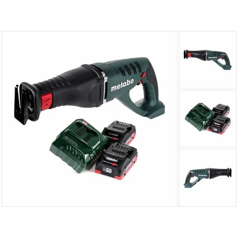 METABO® Metabo ASE 18 LTX Akku Säbelsäge Reciprosäge 18 V + 2x Akku 4,0 Ah + Ladegerät 3 METABO® Metabo ASE 18 LTX Akku Säbelsäge Reciprosäge 18 V + 2x Akku 4,0 Ah + Ladegerät