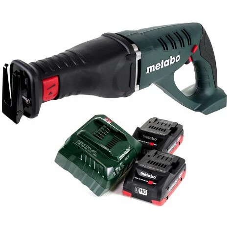 METABO® Metabo ASE 18 LTX Akku Säbelsäge Reciprosäge 18 V + 2x Akku 4,0 Ah + Ladegerät 4 METABO® Metabo ASE 18 LTX Akku Säbelsäge Reciprosäge 18 V + 2x Akku 4,0 Ah + Ladegerät – Bild 2