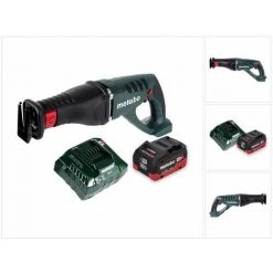 METABO® Metabo ASE 18 LTX Akku Säbelsäge 18 V + 1x Akku 10,0 Ah + Ladegerät