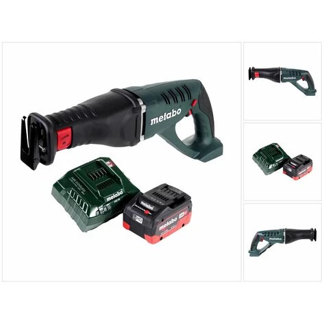 METABO® Metabo ASE 18 LTX Akku Säbelsäge Reciprosäge 18 V + 1x Akku 5,5 Ah + Ladegerät 3 METABO® Metabo ASE 18 LTX Akku Säbelsäge Reciprosäge 18 V + 1x Akku 5,5 Ah + Ladegerät