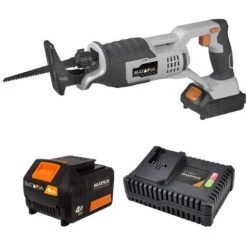 BATAVIA Akku-Säbelsäge 18V MAXXPACK | Inkl. 4,0-Ah-Akku Und Schnellladegerät