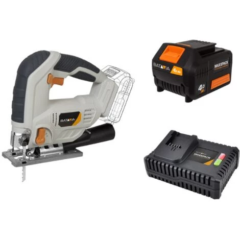 BATAVIA Akku-Stichsäge 18V MAXXPACK | Inkl. 4,0-Ah-Akku & Schnellladegerät 3 BATAVIA Akku-Stichsäge 18V MAXXPACK | Inkl. 4,0-Ah-Akku & Schnellladegerät