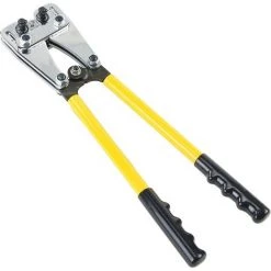 LANGRAY Power Crimpzange 6-50 Mm² Drahtklemmen Crimpzange Multifunktionszange Mit Rutschfestem Griff Für Heimwerker Elektriker