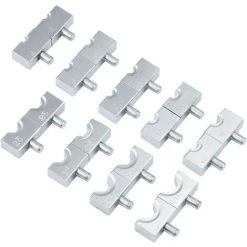 LANGRAY 10 Tonnen 9 Matrizen Satz Hydraulische Crimpzange, Hydraulisches Crimpwerkzeug, Crimpzange Für Ratschenanschlüsse Für Kabel 4-70 Mm2 -Elektrosägen Verkäufe 2022 52039812 5