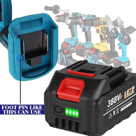 Ersatzakku 128vf Für Elektrowerkzeug ONEVAN 18V Mit LED-Anzeige 4 Ersatzakku 128vf Für Elektrowerkzeug ONEVAN 18V Mit LED-Anzeige – Bild 2