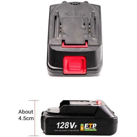 Ersatzakku 128vf Für Elektrowerkzeug ONEVAN 18V Mit LED-Anzeige 7 Ersatzakku 128vf Für Elektrowerkzeug ONEVAN 18V Mit LED-Anzeige – Bild 5