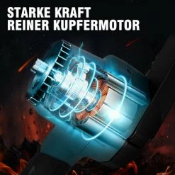 Elektrische Mini-kettensägen | Akku-Kettensägen | ONEVAN 6 Zoll 1200W Elektrosäge Kabellos Für Makita 18v Einstellbare Geschwindigkeit Für Holzschnitt - Schwarz Mit 2*Akku -Elektrosägen Verkäufe 2022 52723385 4