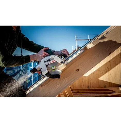 METABO® 18V Akku Handkreissäge KS 18 LTX 66 BL | 2x Akku 5,5Ah MetaBOX 340 5 METABO® 18V Akku Handkreissäge KS 18 LTX 66 BL | 2x Akku 5,5Ah MetaBOX 340 – Bild 3