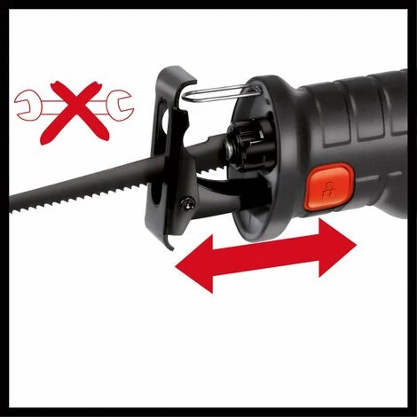 Einhell TC-US 18 Li-Solo Akku-Universalsäge Tigersäge Säbelsäge Fuchsschwanz 7 Einhell TC-US 18 Li-Solo Akku-Universalsäge Tigersäge Säbelsäge Fuchsschwanz – Bild 5