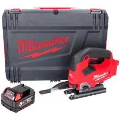 .MILWAUKEE. Milwaukee M18 FJS-501X Akku Stichsäge 18 V 25 Mm Hub Brushless + 1x Akku 5,0 Ah + HD Box - Ohne Ladegerät -Elektrosägen Verkäufe 2022 53802000 3