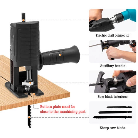 FASGET Zubehör Für Stichsägen Holzbearbeitungs-Schneidwerkzeug 4 FASGET Zubehör Für Stichsägen Holzbearbeitungs-Schneidwerkzeug – Bild 2