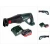 METABO® Metabo ASE 18 LTX Akku Säbelsäge Reciprosäge 18 V + 1x Akku 8,0 Ah + Ladegerät